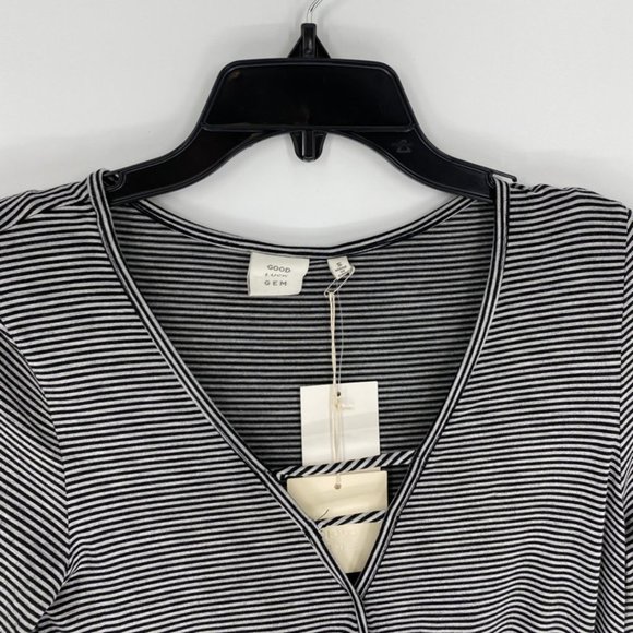 Good Luck Gem Women's Striped Shirt - Picture 4 of 5